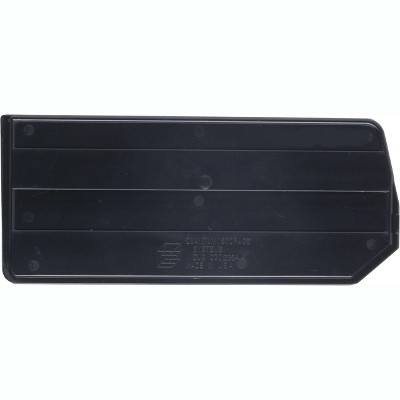 Quantum Storage Systems Bin Divider, Conductive, For Use With Qus239Co, Black, Made In Usa, Pack Of 6, Made In Usa