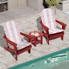 Crestlive Products Adirondack Chair Cushion Thickening Water Resistant Fade Resistant - 2 of 4