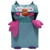Happy Nappers: Adorable Storables - Owl - Teal & Pink - 8” Ages 1+ - 4 of 4