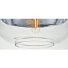 Elegant Lighting Keller 1-Light Black Pendant Ceiling Fixture - 4 of 4
