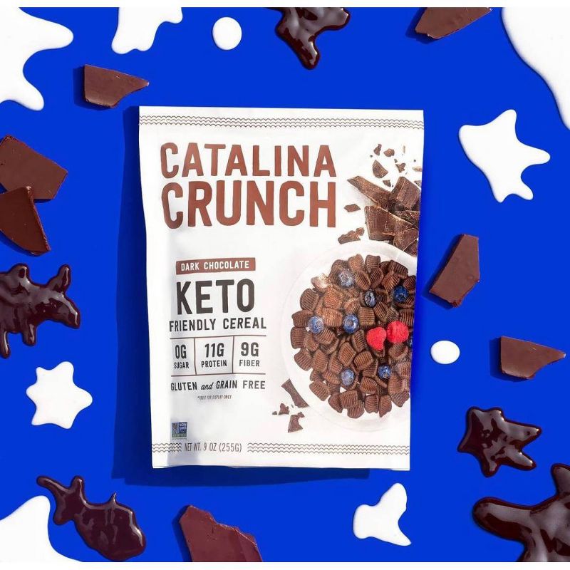 Catalina Crunch Dark Chocolate Keto Cereal - 9oz, 5 of 11