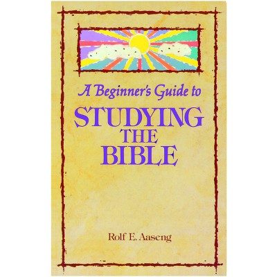 Beginners Gde Stdyng Bble - (Augsburg Beginner's Guides) by  Rolf E Aaseng (Paperback)