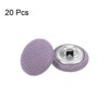 Unique Bargains Metal Shank Round Cloth Covered DIY Sewing Buttons 20 Pcs - 3 of 4