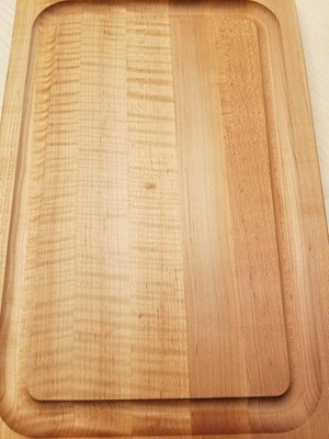 John Boos BBQBD 12in x 18in Maple Cutting Board