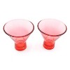7.9 fl oz 2pk Martini Glasses Pink Ombre - Bullseye's Playground™ - 2 of 3