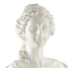 Kensington Hill Classic Roman 16" High White Female Bust Statue - image 3 of 4