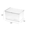 Medium Lid Bin - madesmart: Plastic Organizer Caddy for Shower and Bath, 10.37" Length - 2 of 3