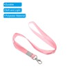 Unique Bargains Width Flat Neck Lanyards with Swivel Hook Clip for Name Tag Badges 5 Pcs - 3 of 4