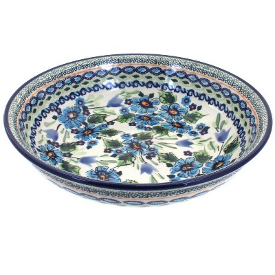 Blue Rose Polish Pottery Ballina Large Salad Bowl