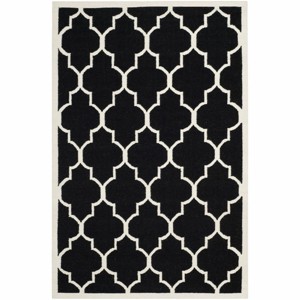 Dhurries DHU632 Hand Woven Area Rug  - Safavieh - 1 of 3