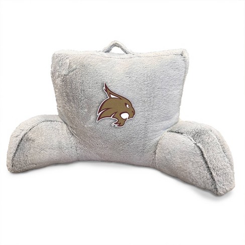 Faux Fur Sports Backrest Pillow NCAA Hawaii Rainbow Warriors Faux