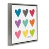 Stupell Industries Alternating Patterned Hearts, 18" x 18" - 3 of 4