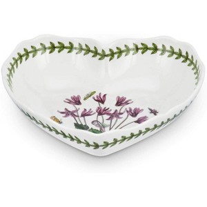 Portmeirion Botanic Garden Scalloped Edge Heart Shaped Dish - 1 of 4