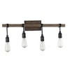 Savoy House Burgess 4 - Light Vanity in  Durango - 3 of 4