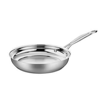 Cuisinart Chef's Classic Stainless Steel Skillet 8 in. Silver
