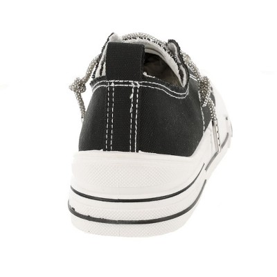 Женские кроссовки Very G Womens Aman Original Lace Up Canvas Sneaker with Sparkle Laces, Red (6) — фото 7