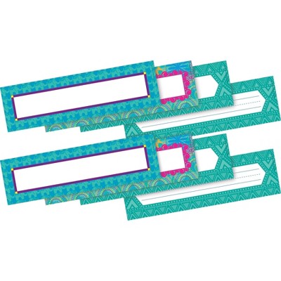Barker Creek Bohemian Name Plate / Bulletin Board Sign Set 72/Set BC3808