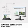ViewSonic VG2452 24 Inch IPS 1080p Ergonomic Monitor with Tilt, Swivel, Pivot, Height Adjust, 100Hz, USB Hub, HDMI, DisplayPort, and 65W USB C Inputs - 4 of 4