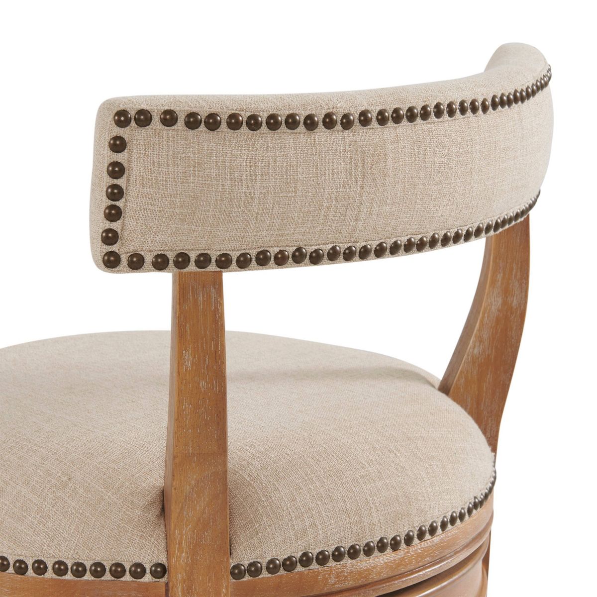 Hanover Swivel Bar Height Stool - Alaterre Furniture - thumbnail 6