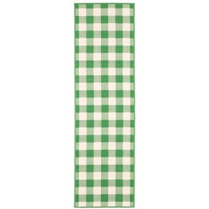Oriental Weavers Meridian 2598G Green/ Ivory Indoor/Outdoor Area Rug - 2'3" x 7'6" - 1 of 3