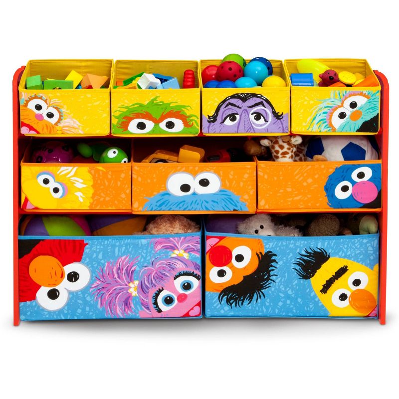 Delta Children Sesame Street Deluxe 9 Bin Design and Store Toy Organizer, 6 of 10