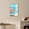 Art Remedy Italian Lifeguard House Beach Life Inspired Wall Art Framed - 2 of 4