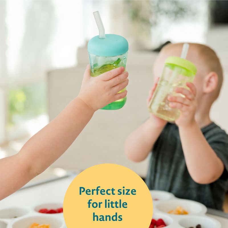 The First Years 7oz Squeeze and Sip Straw Cup - 2pk, 5 of 9