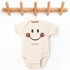 The Juniper Shop Mini Smiley Smile Outline Baby Short Sleeve Bodysuit - 2 of 4