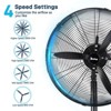 Winado 20-inch 50W 110V Industrial Pedestal Fan - 3 of 4