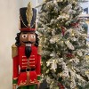 Haute Décor 37" Christmas Decorative Nutcracker Red/Green - 2 of 4