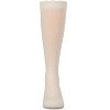 Memoi Girls Pointelle Soft Stretch Cotton Knee Socks - 2 of 3