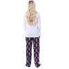 Dreamworks Trolls Movie Women's Poppy Super Soft Loungewear Pajama Pants Black - 3 of 4