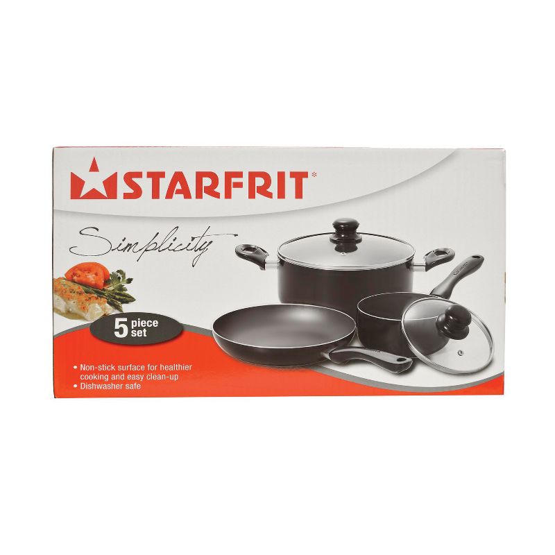 Starfrit Simplicity 5-Piece Cookware Set with Bakelite® Handles, 4 of 6