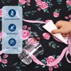 Floral Area Rug Machine Washable Rug For Playroom,Cute Throw Carpet For Girls,Low Pile Non Slip Non Shedding Rug - 4 of 4