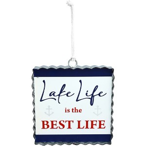 Pavilion Gift Company - Lake Life - 6" Plaque - Wall Sign Panels - 1 of 4