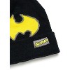 DC Comics Toddler Reversible Winter Hat and Mittens Set, Batman Beanie Ages 2-4 - 4 of 4