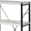PAGED Rectangular Bookshelf Modern Storage Shelves with X-Shape Cross Bar for Living Room, Study Room - 3 of 4