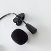 Mini Microphone, Hands Free Clip On Microphone, Audio Mic For Computer Laptop Phone Lound Speaker, Black - 2 of 3