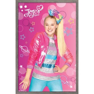 Trends International Jojo Siwa - Pink Framed Wall Poster Prints - 1 of 4