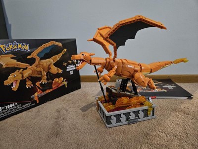  Mega Construx Pokemon Charizard Construction Set with character  figures, Building Toys for Kids 198 Pieces : Everything Else