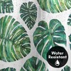 Americanflat 71" x 74" Shower Curtain, Tropical Leaves by Elena O'Neill - 3 of 4