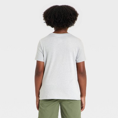 Cat & Jack Boys' Short Sleeve Maryland Swim Graphic T-Shirt - Cat & Jack™ Heather Gray M — фото 3