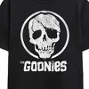 The Goonies Skull Logo Adult Black Crew Neck Short Sleeve T-shirt - 2 of 3