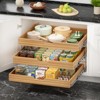 3 Tier Pull Out Cabinet Organizer, Heavy-Duty Pull Out Drawer, Slide Out Wood Shelf for Cabinets - 2 of 4