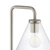 Modway Element Transparent Glass Glass and Metal Floor Lamp - Iron Base, LED Compatible - 4 of 4