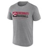 MLB Cincinnati Reds Men's Gray Short Sleeve T-Shirt - 2 of 4