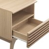 Modway Render Mid-Century Modern, One-Drawer Nightstand, Oak - 4 of 4