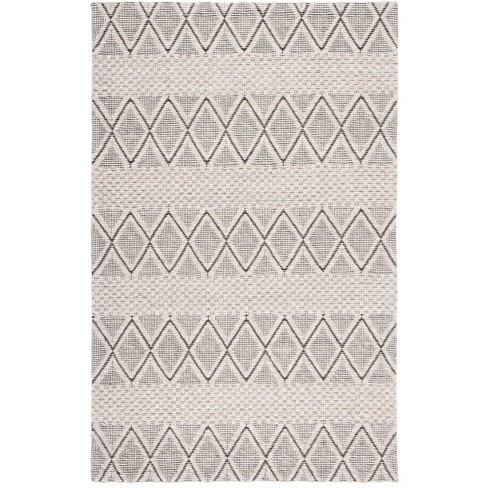 Marbella Mrb320 Hand Woven Area Rug - Silver/black - 3'x5' - Safavieh ...