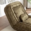 Maliang Upholstered Sofa, with 5 Adjustable Position &Massage Pillow, Bean Bag floor sofa with 2 Soft Pillows - 3 of 4