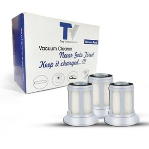 Topvacuumparts 3Pcs 2156A Filters Compatible For BISSELL 2156, 2156A, 2156E,1665, 16652, 1665W Zing Canister Vacuum Cleaner, Replace 1613056 - 1 of 3